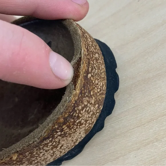 Birkenstock Women’s Size 39 / 8.0 Florida White Leather 3 Strap Cork Sandals - Picture 8 of 15